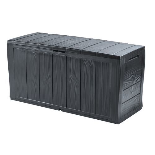 Zahradní úložný box Sherwood, 270 l, antracit