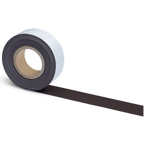 Samolepicí magnetická páska Maul černá, 10 m, šířka 45 mm