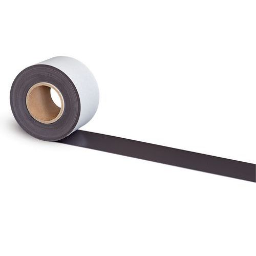 Samolepicí magnetická páska Maul černá, 10 m, šířka 100 mm