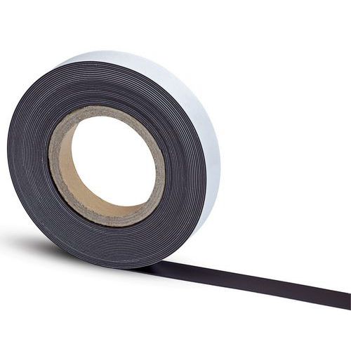 Samolepicí magnetická páska Maul černá, 10 m, šířka 25 mm