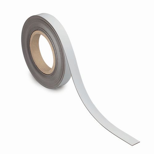 Magnetická páska Maul, 10 m, 20x1 mm, bílá