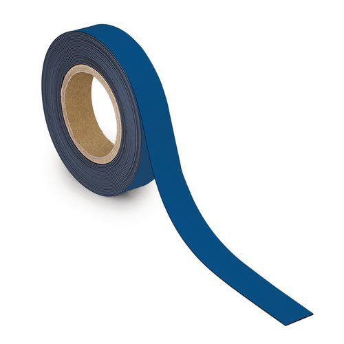 Magnetická páska Maul, 10 m, 30x1 mm, modrá