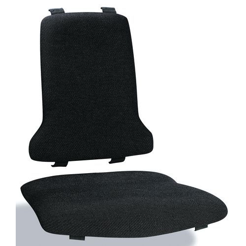 Náhradní polstrování pro židle Bimos Sintec, látka Duotec, černá