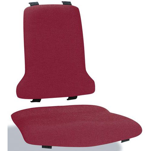 Náhradní polstrování pro židle Bimos Sintec, látka Duotec, červená