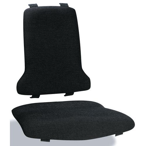 Náhradní polstrování pro židle Bimos, potah Supertec, černá