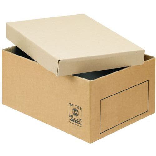 Kartonová krabice bez klopy, 24 l