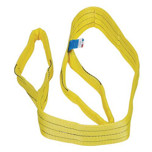 Nekonečný zvedací popruh Manutan Expert, do 3 000 kg, plochý, délka 4 m