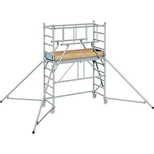 Pojízdné hliníkové lešení Zarges PaxTower S-PLUS 1T, vel. 2
