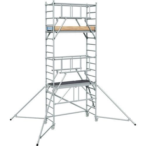 Pojízdné hliníkové lešení Zarges PaxTower S-PLUS 1T, vel. 4