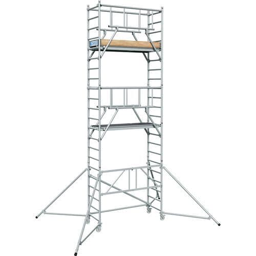 Pojízdné hliníkové lešení Zarges PaxTower S-PLUS 1T, vel. 5