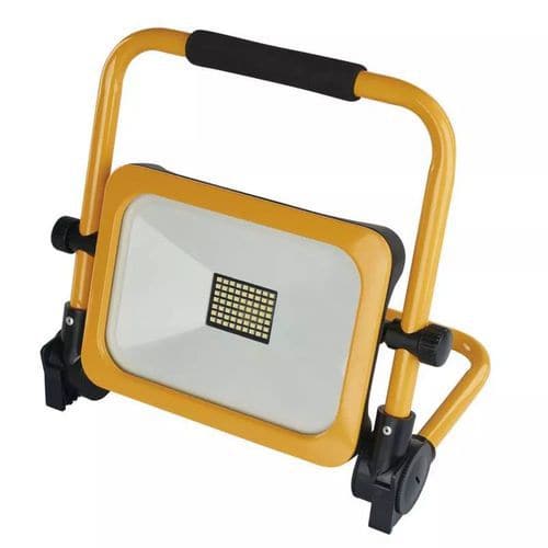 Přenosný LED reflektor ACCO, nabíjecí, studená bílá, 30 W