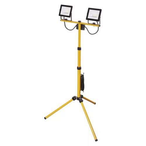 LED reflektor HOBBY SLIM se stojanem, neutrální bílá, 2 x 20,5 W