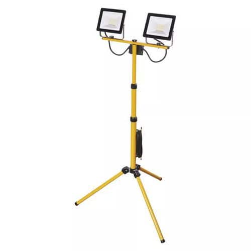 LED reflektor HOBBY SLIM se stojanem, neutrální bílá, 2 x 30 W
