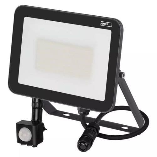 LED reflektor INOVO s pohybovým čidlem, neutrální bílá, 50 W