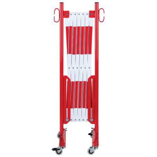 Kovová mobilní zábrana Dancop, skládací, délka 360cm