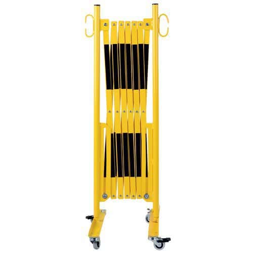 Kovová mobilní zábrana Dancop, skládací, délka 360cm
