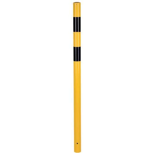 Kovový zahrazovací sloupek k zapuštění Dancop, výška 160 cm, průměr 76 mm