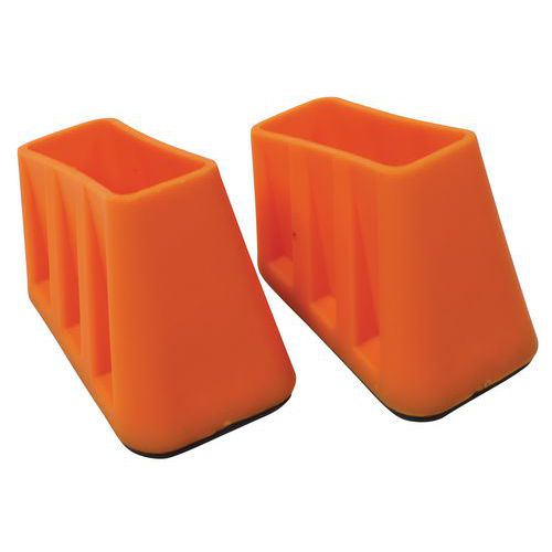 Set 2 náhradních patek pro schůdky Manutan Expert na přední nohy