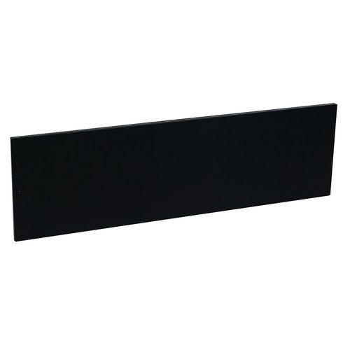 Přídavná police, 119,5 cm, černá
