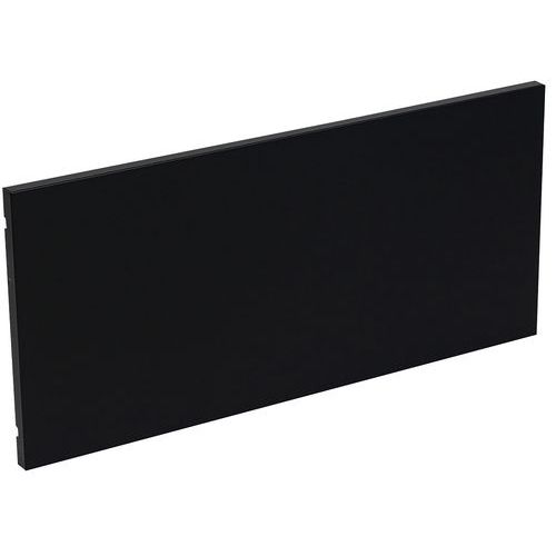 Přídavná police, 100 cm, černá