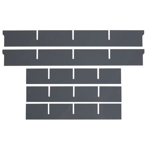 Dělicí příčky Manutan Expert SF1, 2 + 3 ks, 29,5 x 11 cm