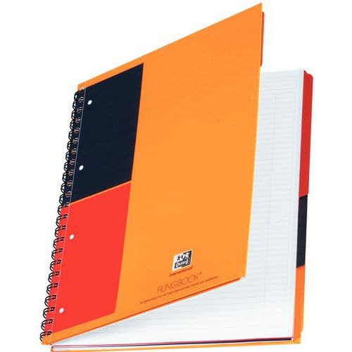 Zápisník Oxford Filingbook, čtverečkovaný 5 x 5 mm, 5 ks