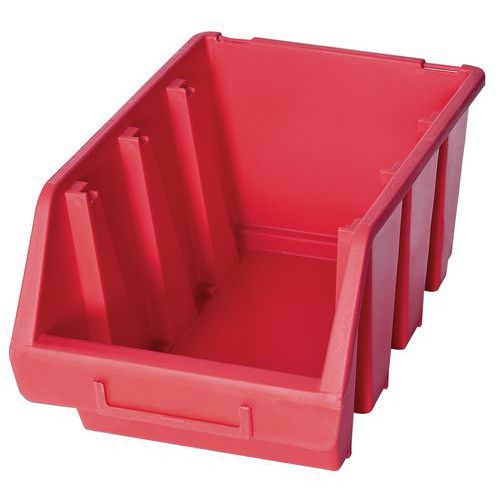 Plastový box Ergobox 3 12,6 x 24 x 17 cm, červený