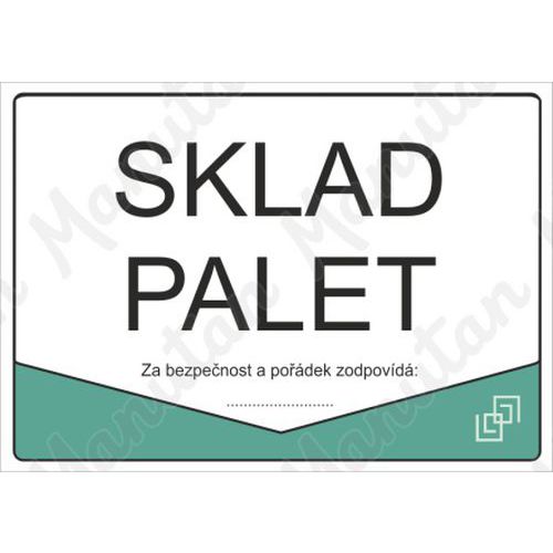 Sklad palet, plast 297 x 210 x 0,5 mm A4