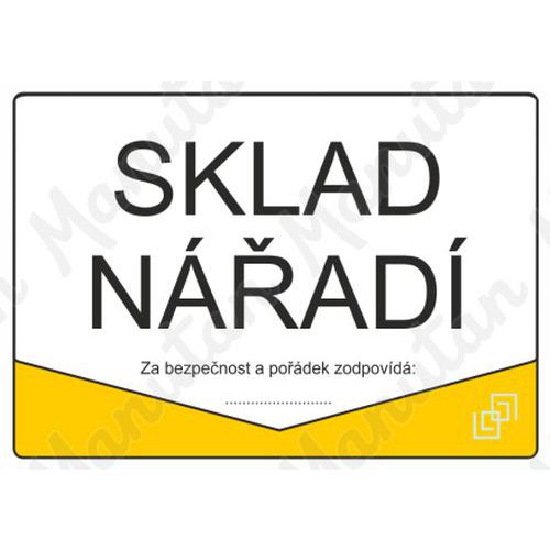 Sklad nářadí, plast 297 x 210 x 0,5 mm A4