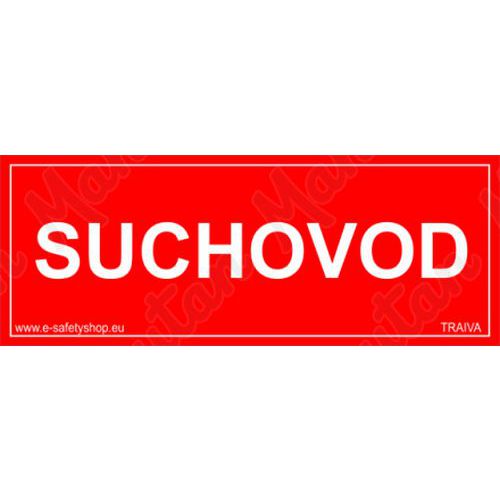Suchovod, plast 150 x 50 x 0,5 mm