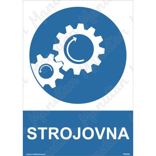 Strojovna, plast 297 x 420 x 2 mm A3