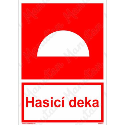 Hasicí deka, plast 210 x 297 x 0,5 mm A4