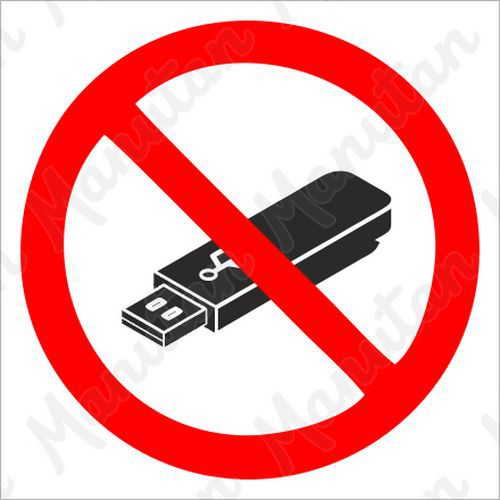 Zákaz používání přenosných nahrávacích zařízení, samolepka 92 x 92 x 0,1 mm