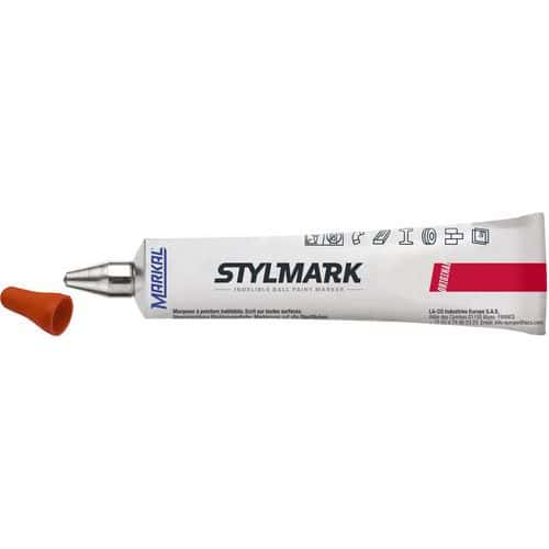 Průmyslový popisovač v tubě Stylmark, oranžová