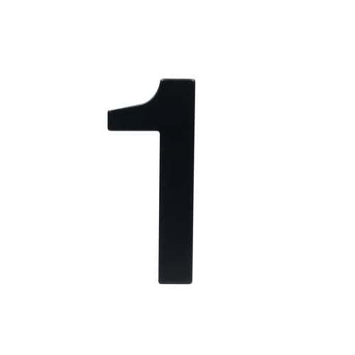 Nerezové číslo ve 2D provedení, výška 95 mm, znak "1"