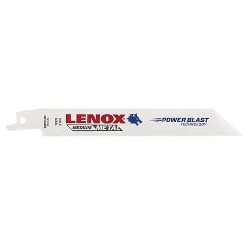 Bimetalový pilový list PowerBlast Lenox na kov, délka 152 mm, 18 zubů na centimetr