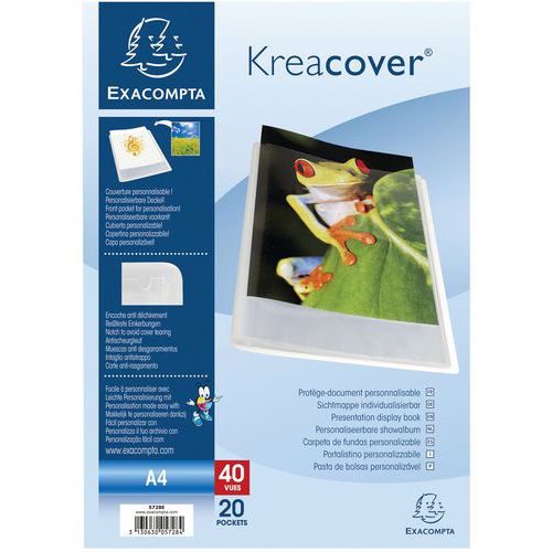 Katalogová kniha Kreacover A4, 20 l