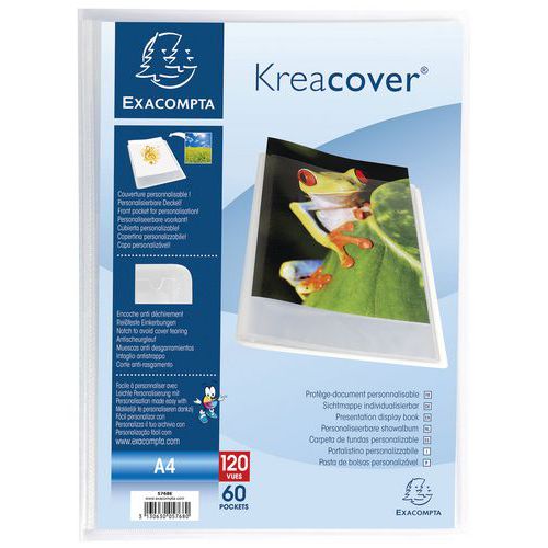 Katalogová kniha Kreacover A4, 60 l