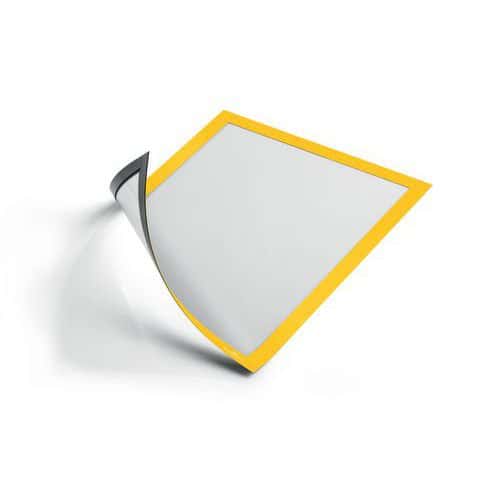 Informační rámeček DURAFRAME MAGNETIC A4, 5 ks, žlutá