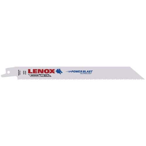 Bimetalový pilový list PowerBlast Lenox na kov, délka 203 mm, 18 zubů na centimetr