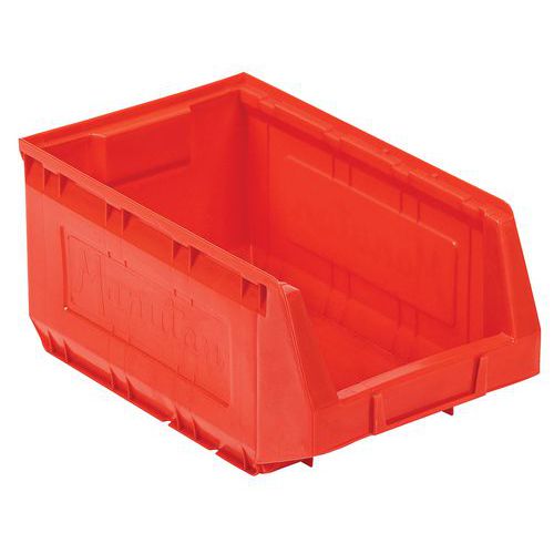 Plastový box 16,5 x 20,7 x 34,5 cm, červený - Manutan Expert