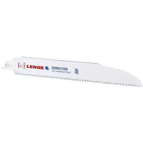 Bimetalový pilový list PowerBlast Lenox na kov, délka 229 mm, 6 zubů na centimetr