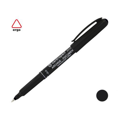 Popisovač CENTROPEN 4665 DOKUMENT, černý