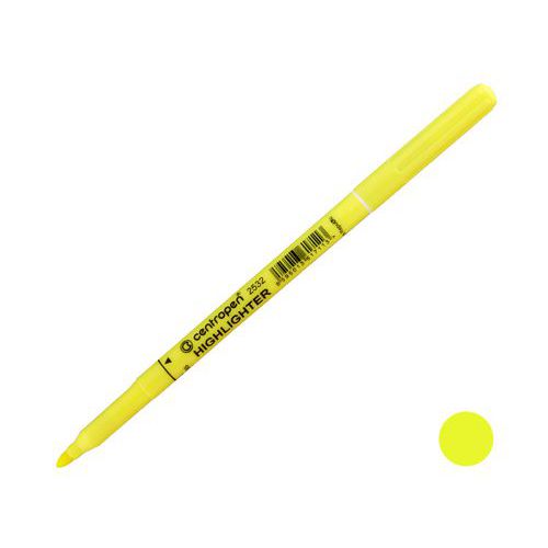 Zvýrazňovač CENTROPEN 2532, žlutý