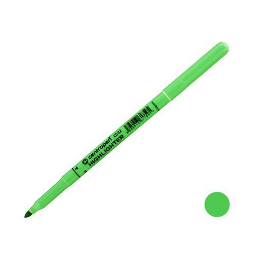 Zvýrazňovač CENTROPEN 2532, zelený