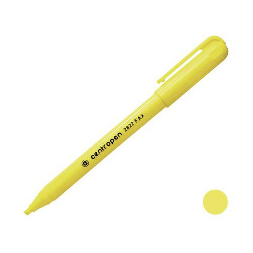 Zvýrazňovač CENTROPEN 2822, žlutý