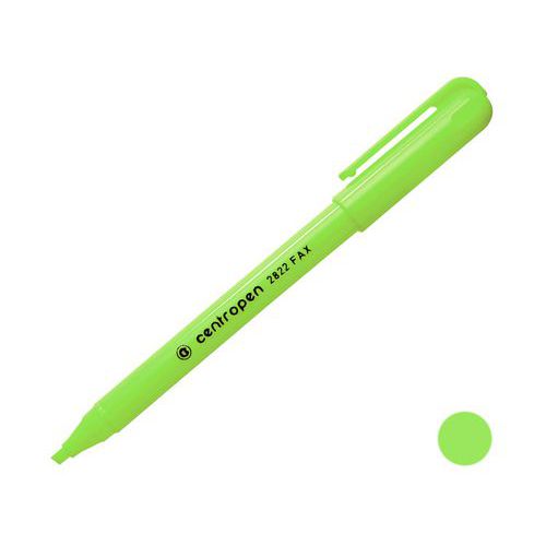 Zvýrazňovač CENTROPEN 2822, zelený