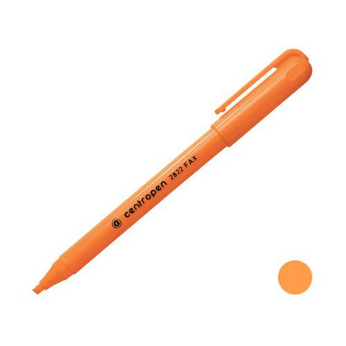 Zvýrazňovač CENTROPEN 2822, oranžový