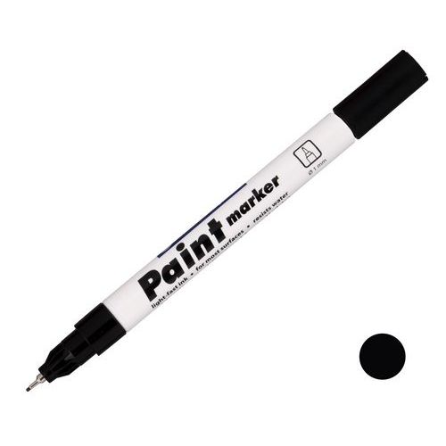 Popisovač CENTROPEN 9211 LAKOVÝ, černý