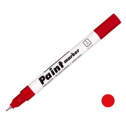 Popisovač CENTROPEN 9211 LAKOVÝ, červený